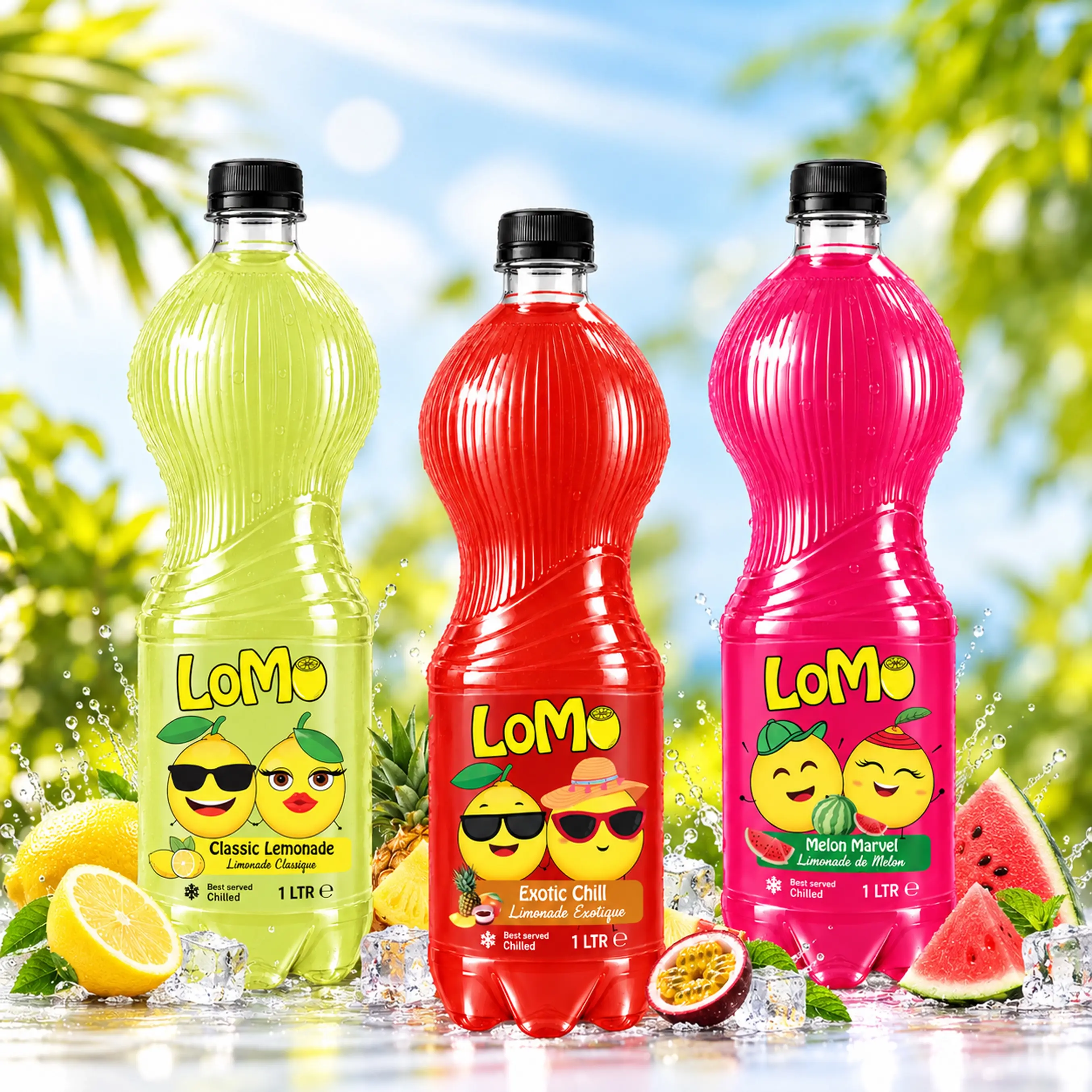 LOMO 1L Pet Bottle